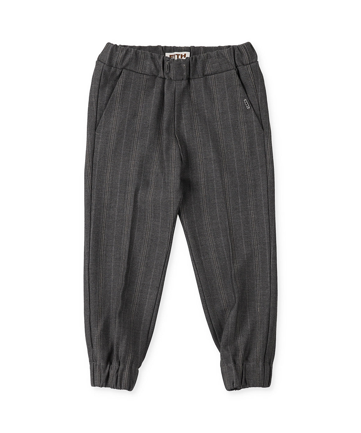 Cosmical Warm Striped Wool lining Pants
