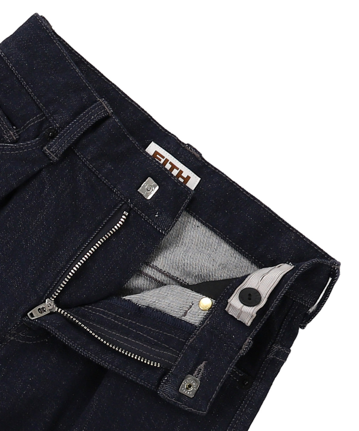 Selvedge Denim Suspender Tuck Pants