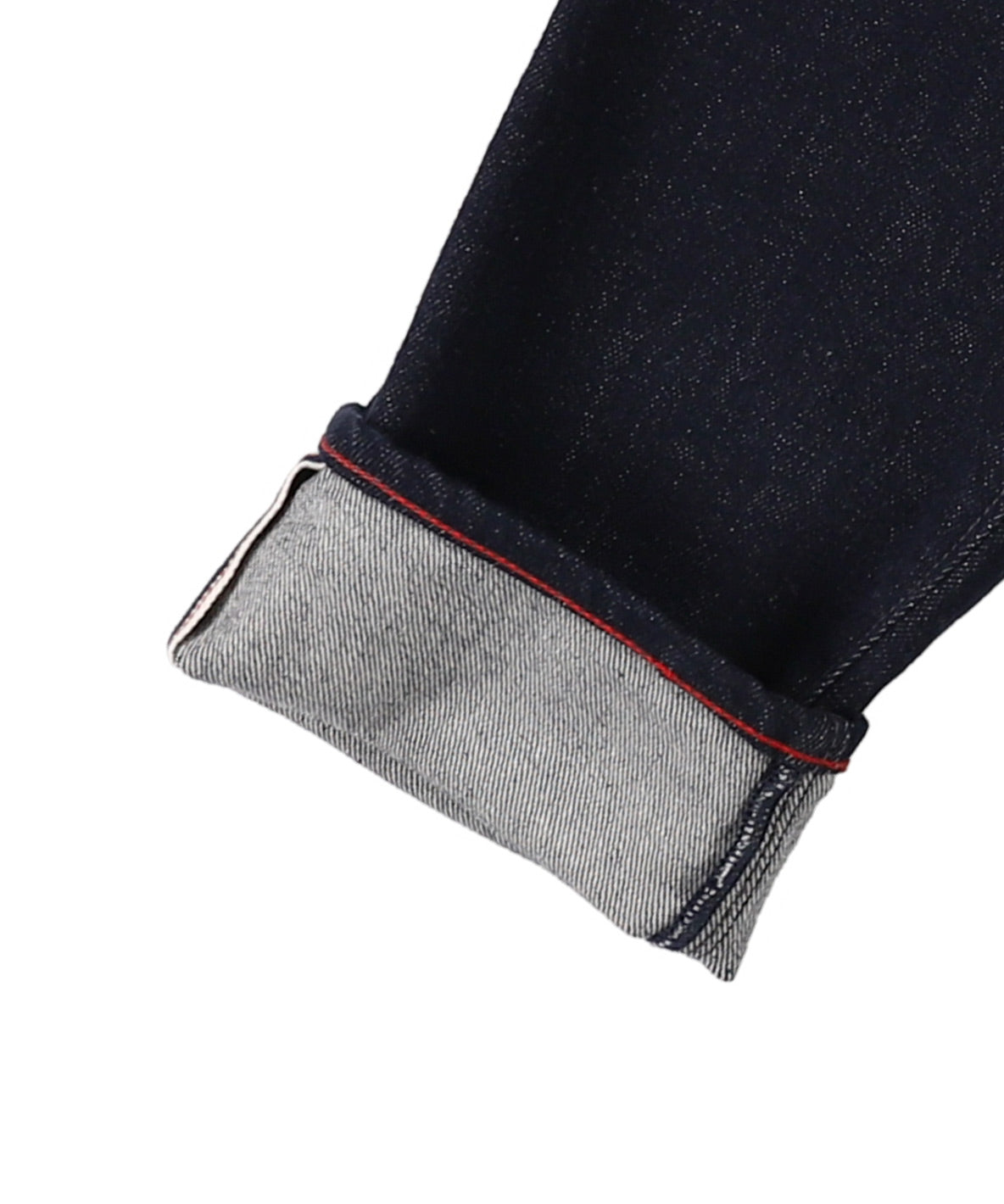 Selvedge Denim Suspender Tuck Pants