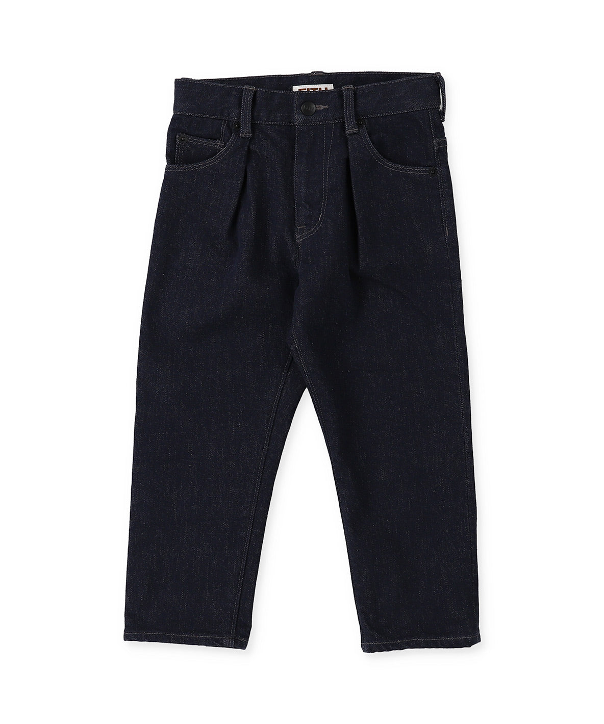 Selvedge Denim Suspender Tuck Pants