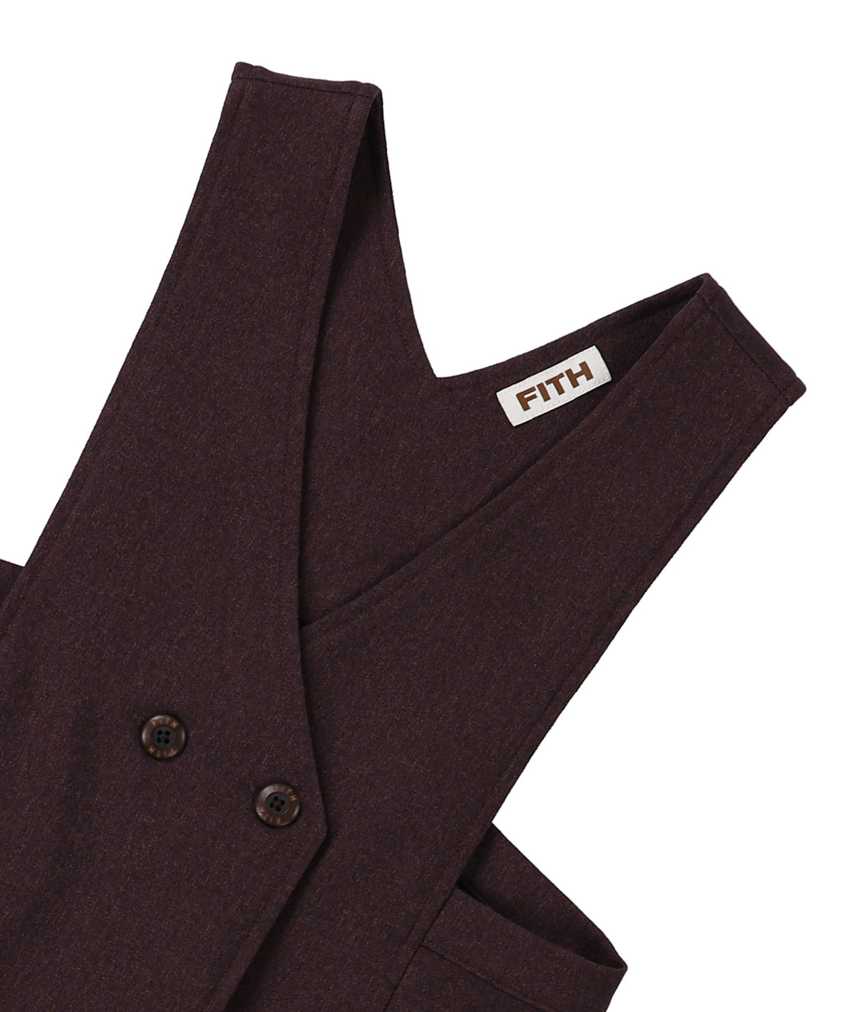 Mottled Serge Stretch Dress