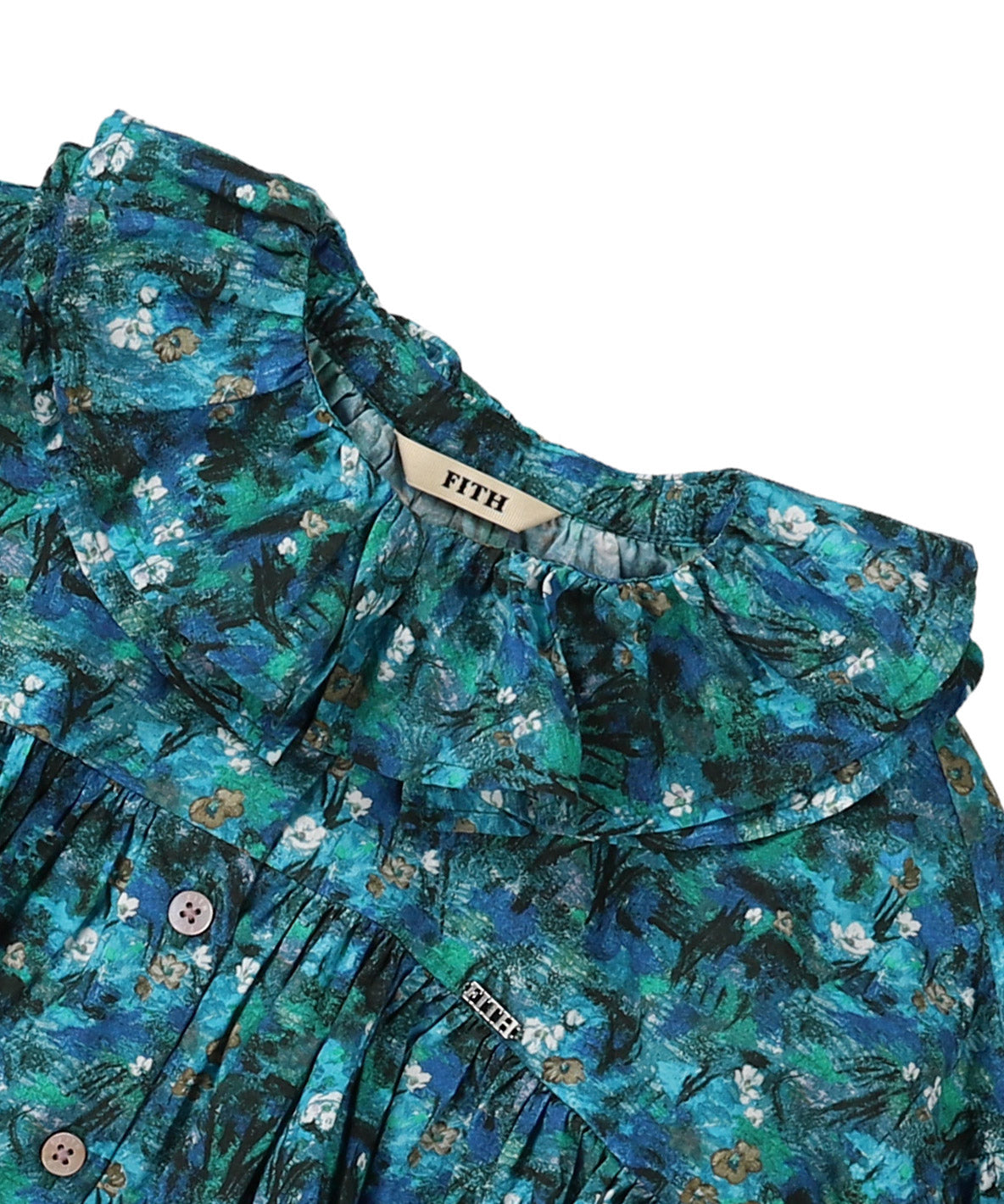 FITH Made With LIBERTY FABRIC FLORAL IMPRESSION Blouse