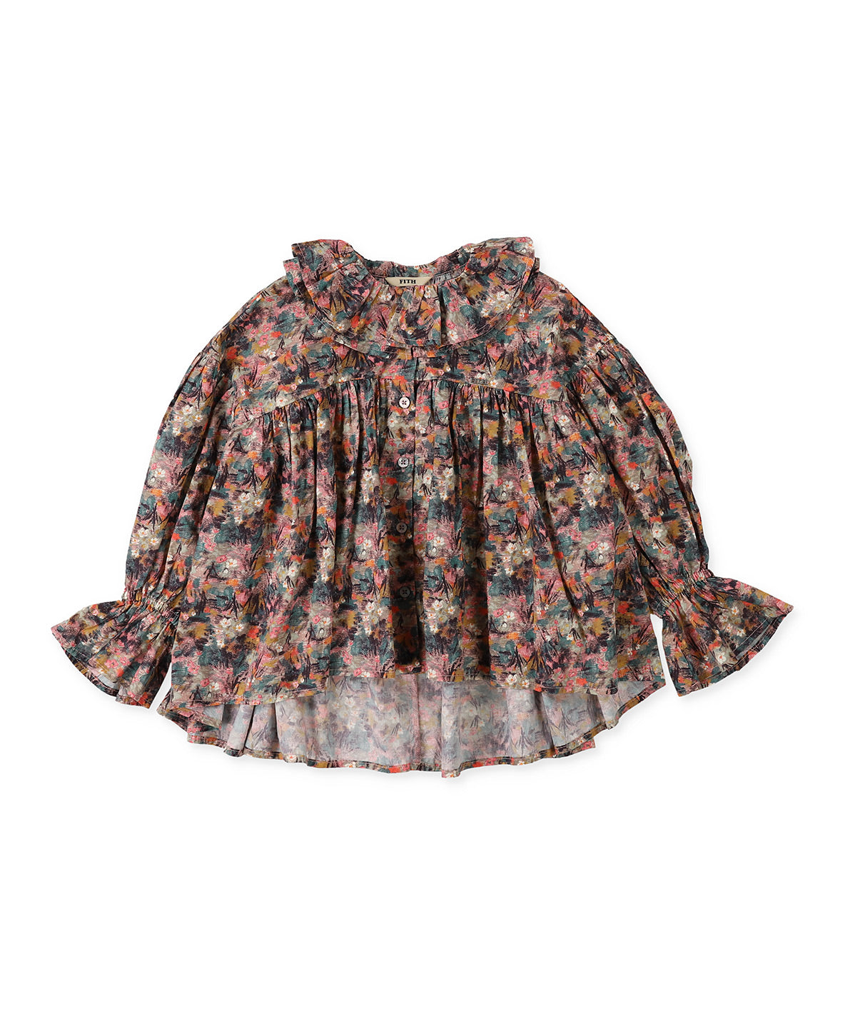 FITH Made With LIBERTY FABRIC FLORAL IMPRESSION Blouse