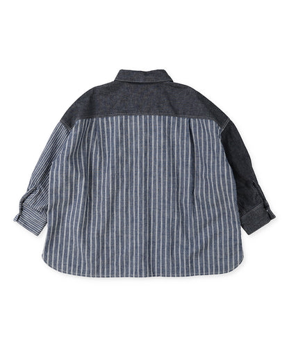 Striped Chambray Shirt