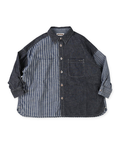 Striped Chambray Shirt