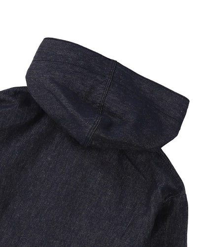 Cotton Hemp Denim Marine Blouson