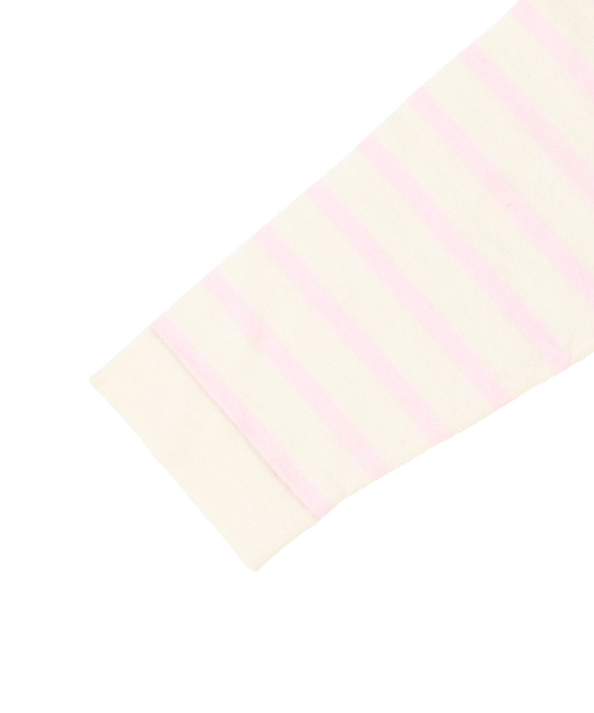 Cotton Knit Striped Long Sleeve Tee