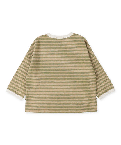 Striped Big Long Sleeve Tee