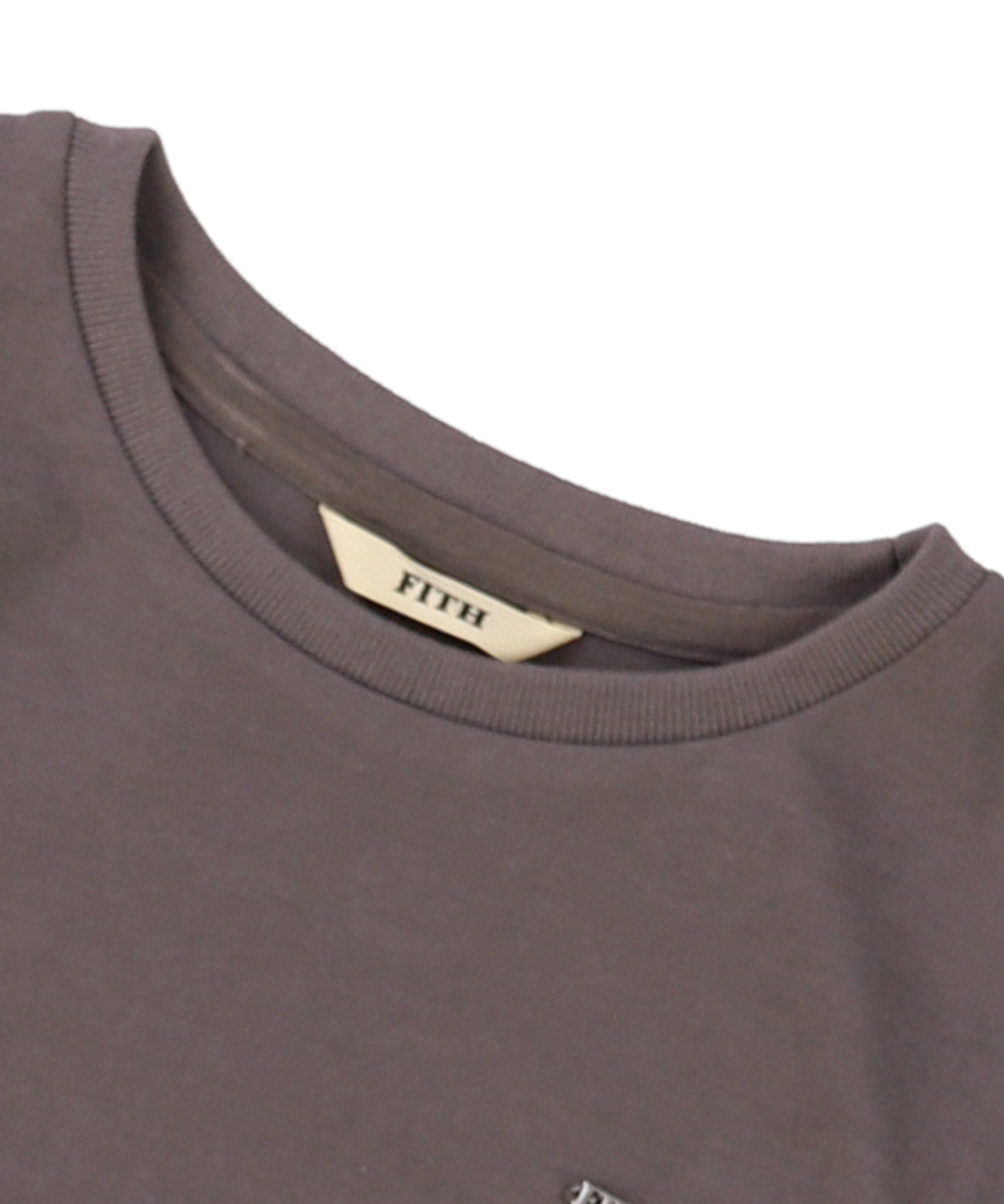 Smooth Cotton Jersey and Frill Sleeve Tee