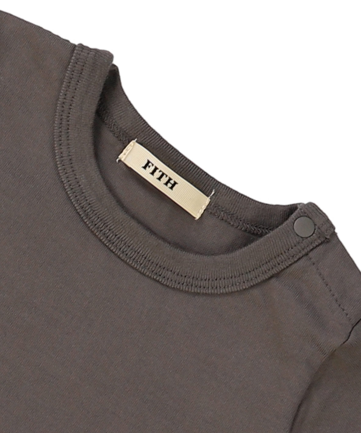 Baby Smooth Cotton Jersey and Back Logo Rompers