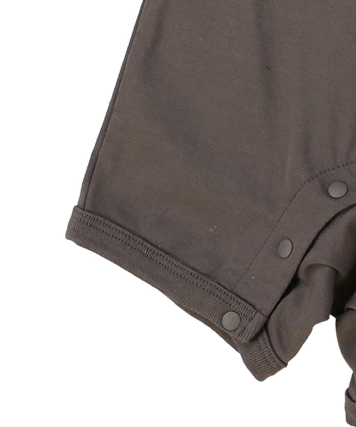 Baby Smooth Cotton Jersey and Back Logo Rompers