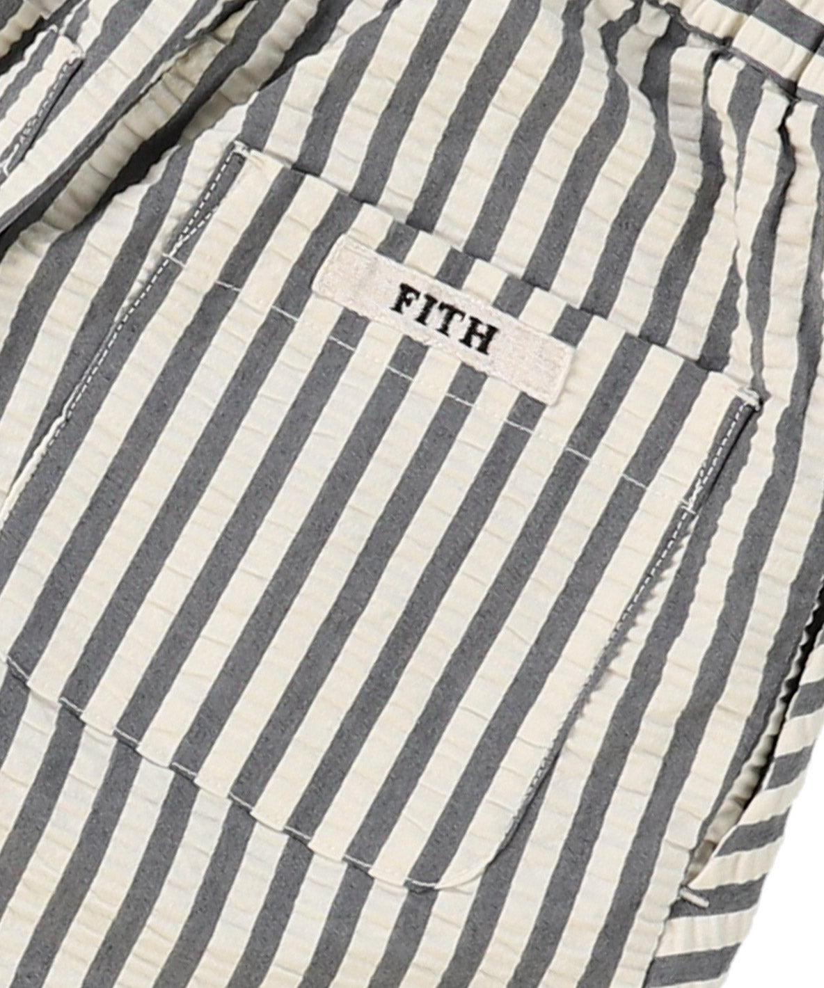 COOLMAX Seersucker Assymetry Pants