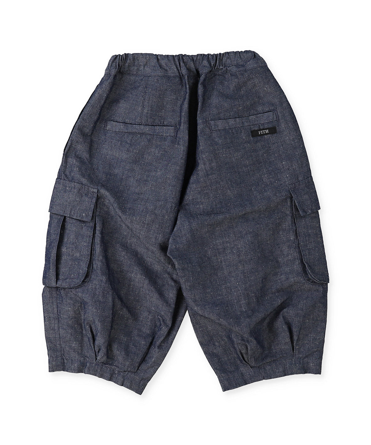Cotton Hemp Indigo Denim Pants
