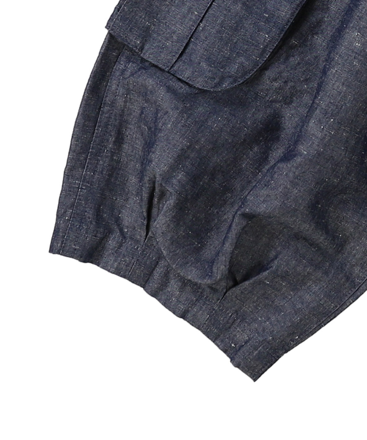 Cotton Hemp Indigo Denim Pants