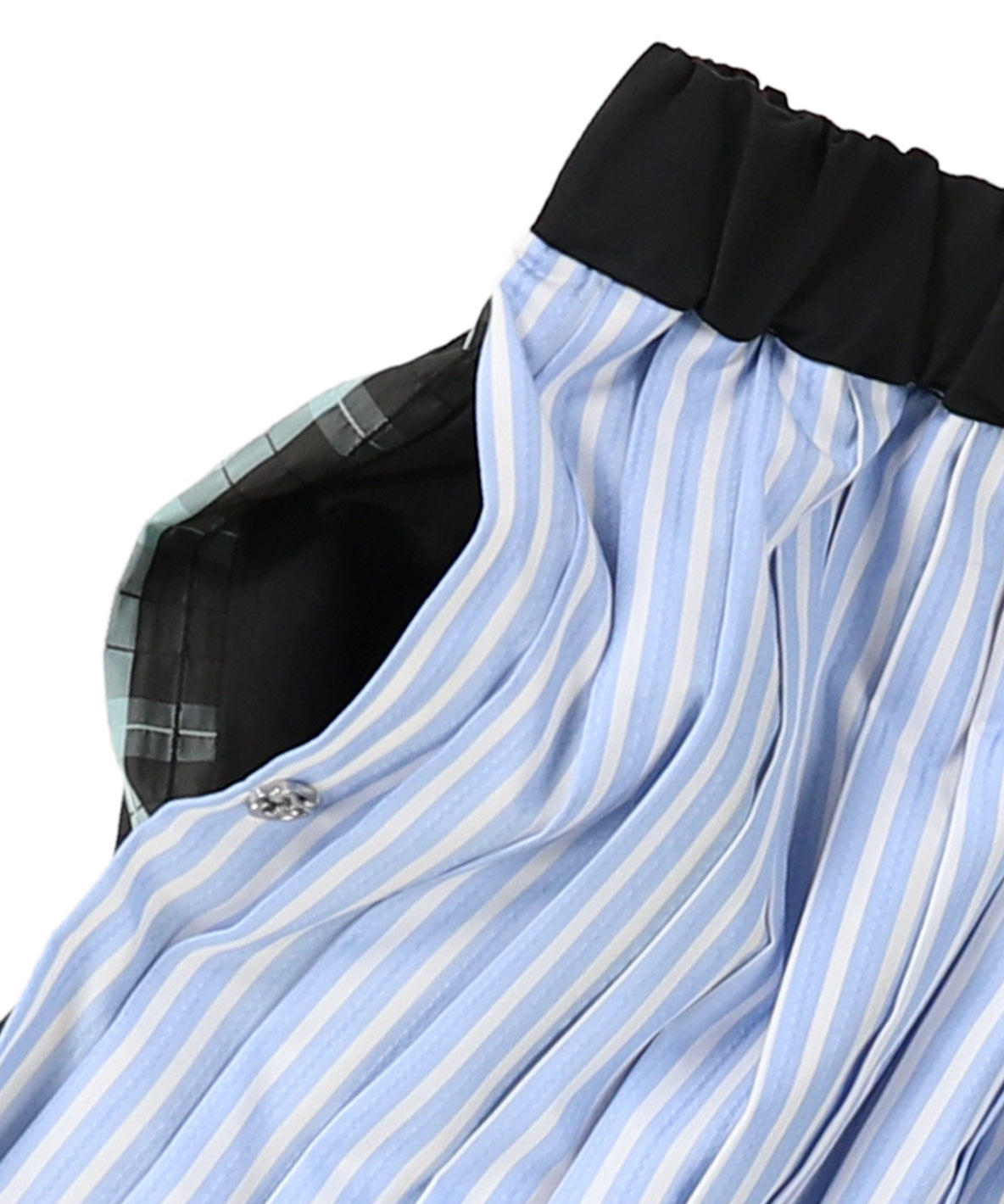 Eco Dobby Pleated Skirt