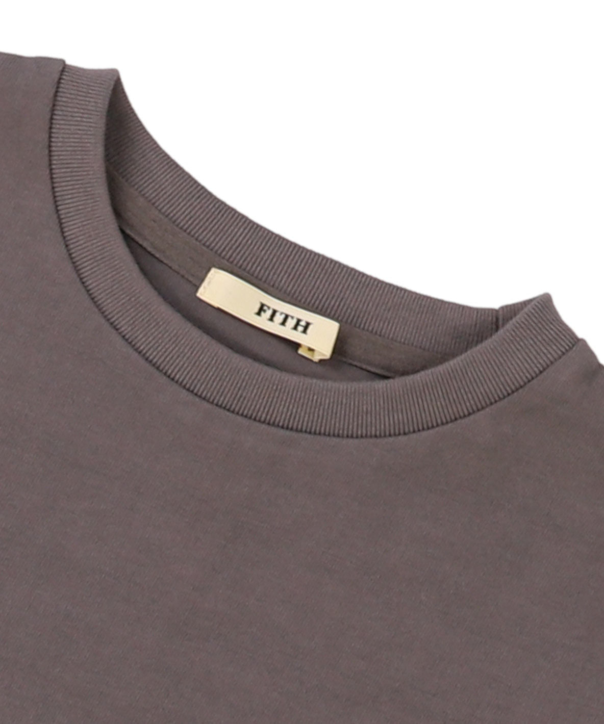 Smooth Cotton Jersey and Back Logo Dress