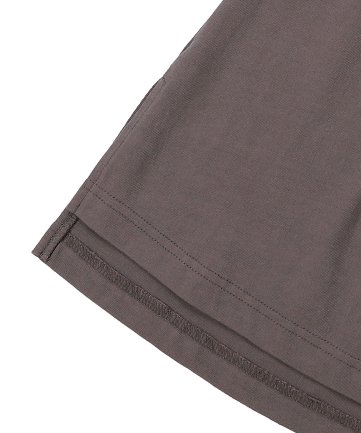 Smooth Cotton Jersey and Back Logo Dress