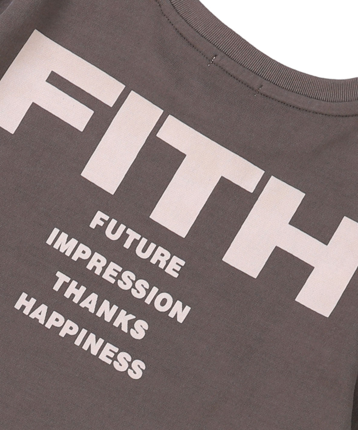 Smooth Cotton Jersey and Back Logo Dress