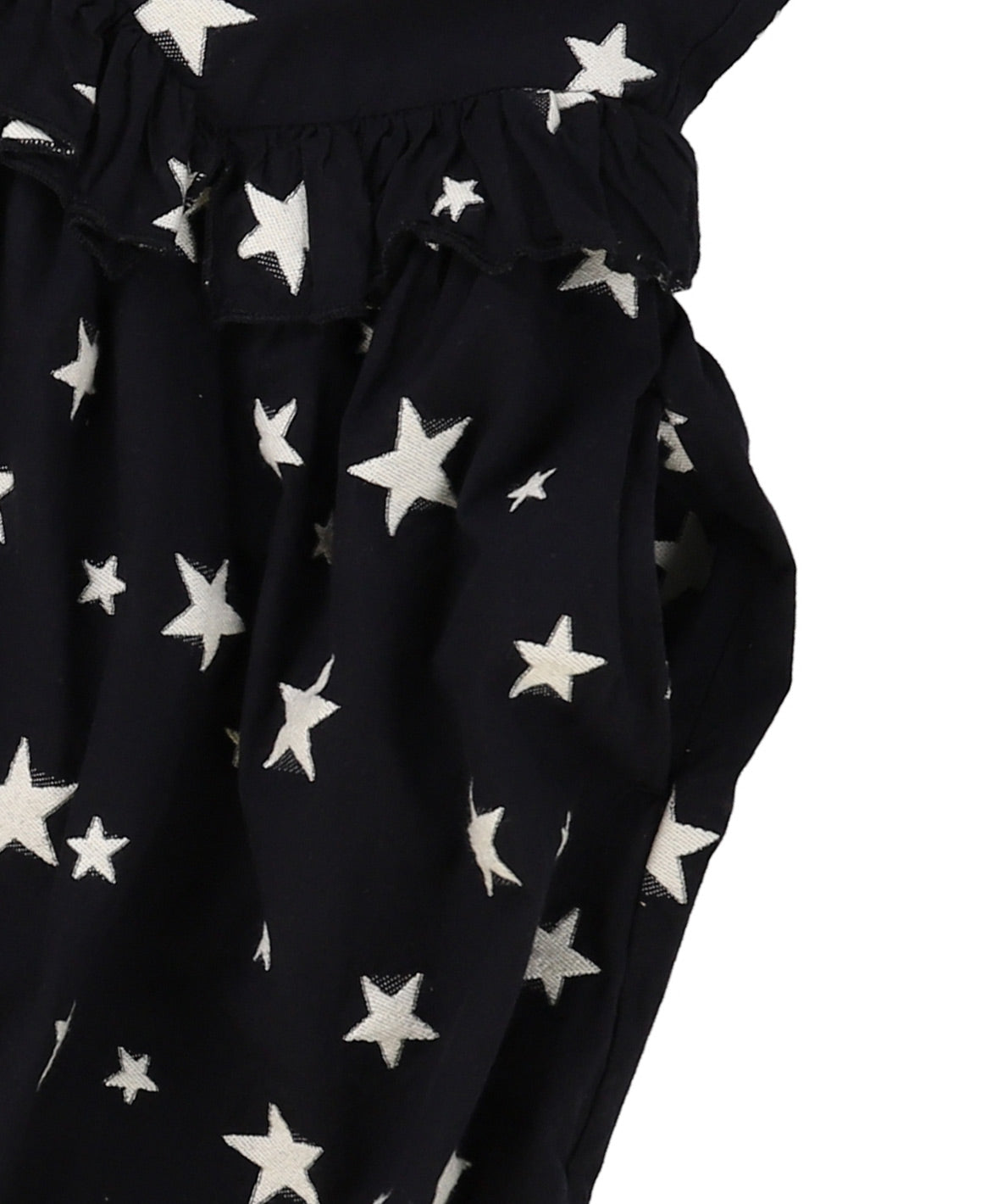 Star Jacquard Frill Dress