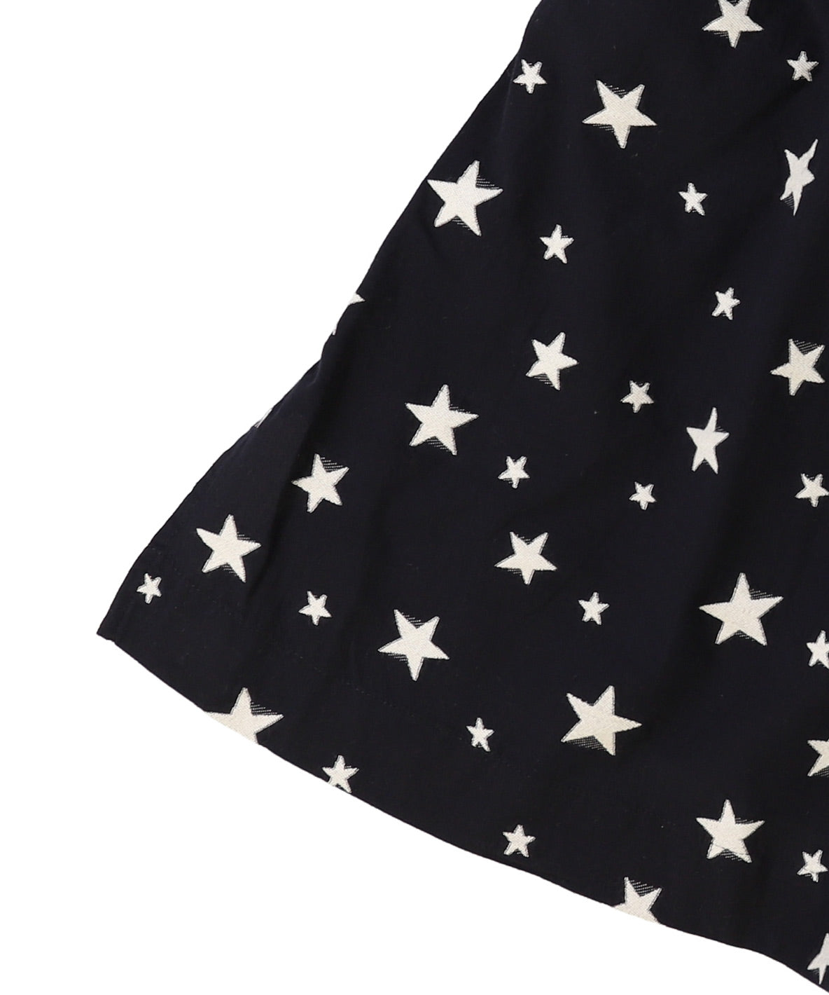 Star Jacquard Frill Dress