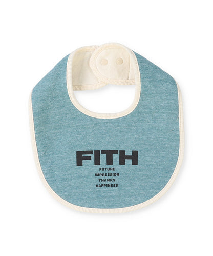 Melange Double Gauze Reversible Bib