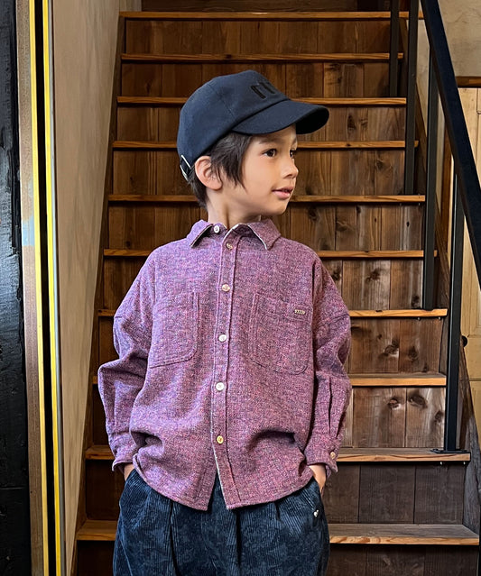 Tweed Cotton Melange Shirt