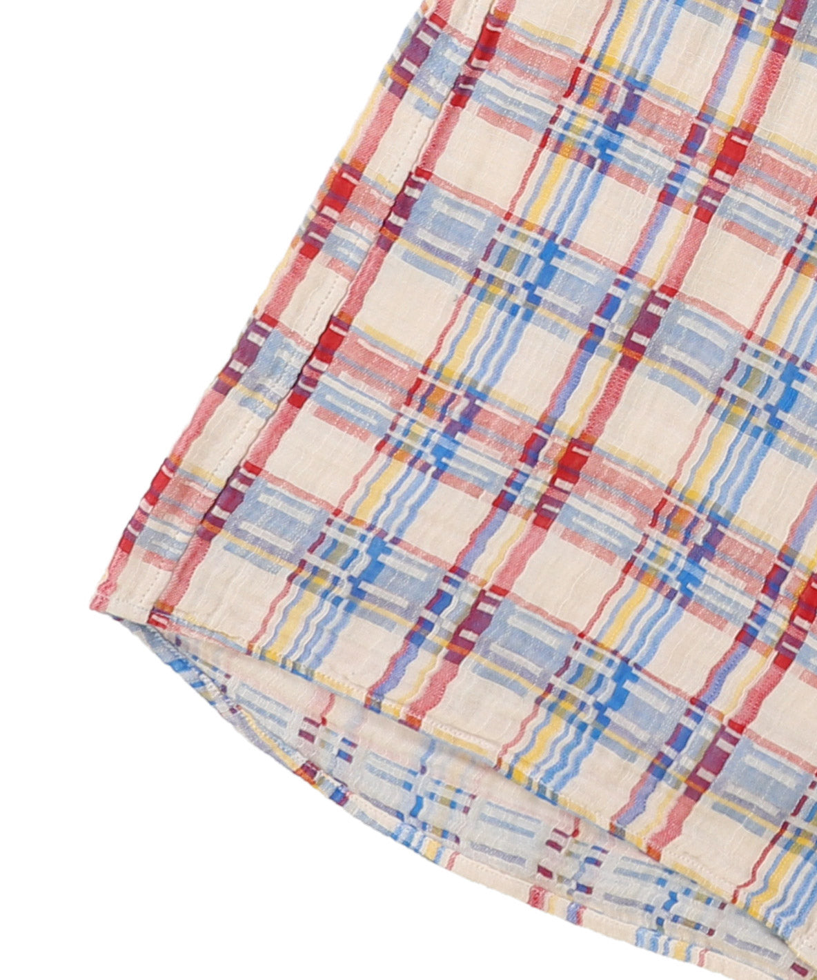 Double-weave Plaid Shirt(LADIES)