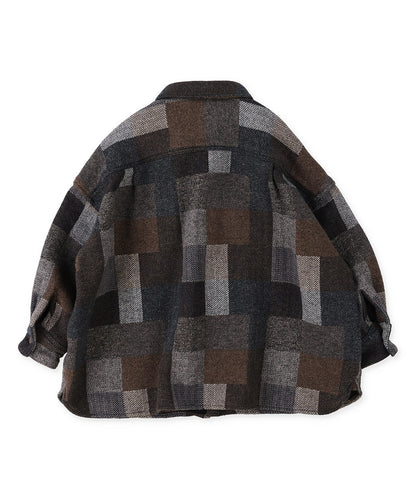 Tweed Cotton Plaid Shirt