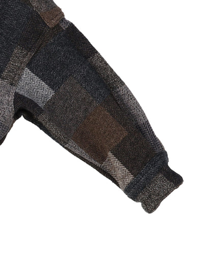 Tweed Cotton Plaid Shirt