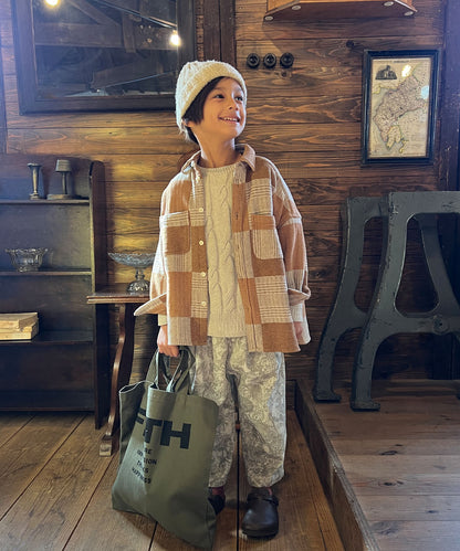 Tweed Cotton Plaid Shirt