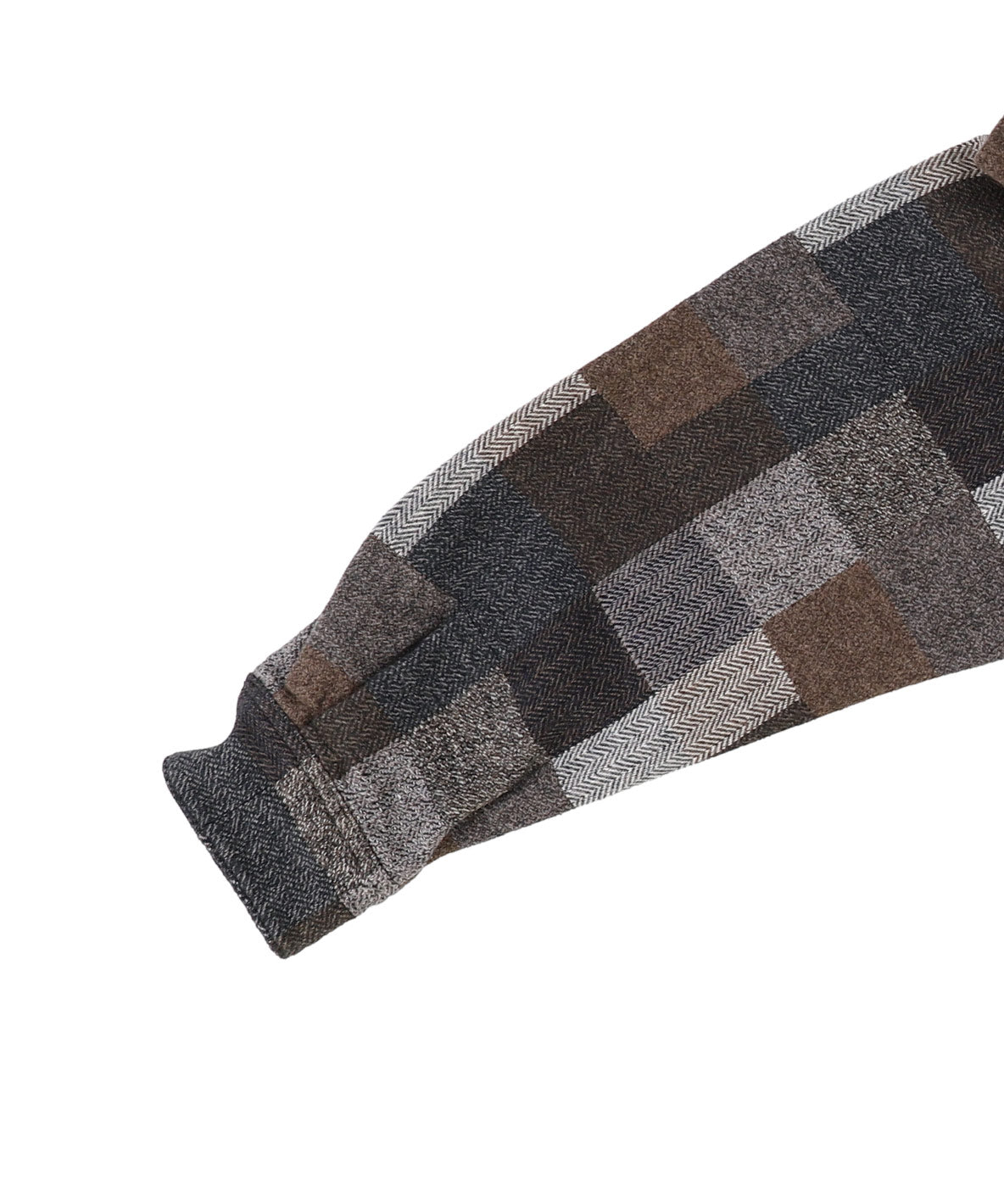 Tweed Cotton Plaid Shirt(LADIES)