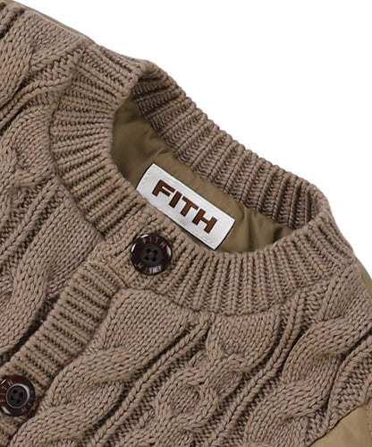 Knit Quilted Blouson