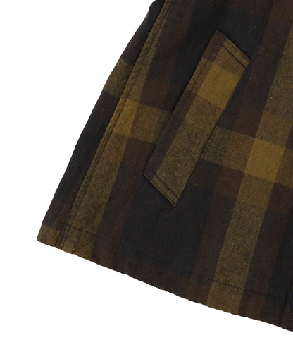 Cotton Nep Plaid Blouson