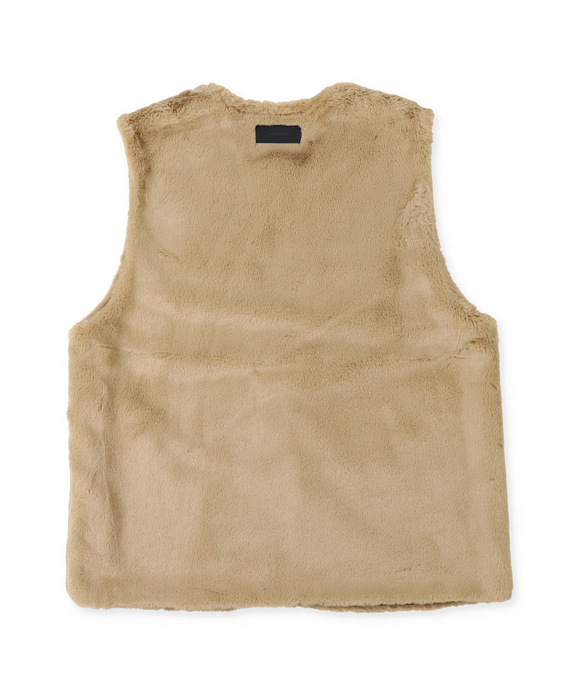 Reversible Taffeta Fur Vest(LADIES)