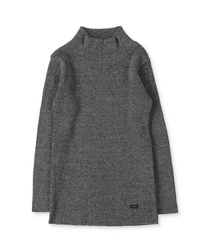 Washable Cotton Turtleneck Knit