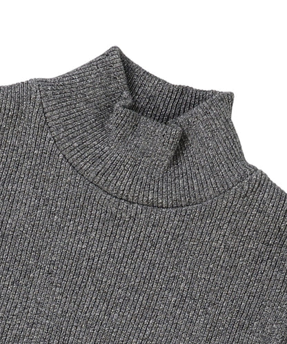 Washable Cotton Turtleneck Knit(LADIES)