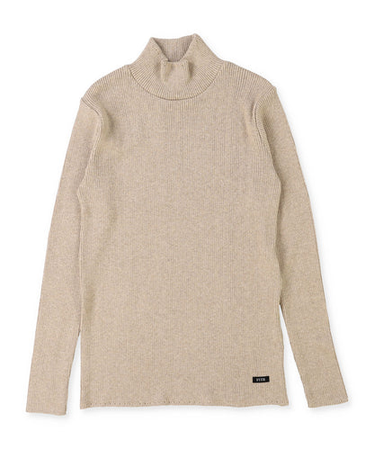 Washable Cotton Turtleneck Knit(LADIES)