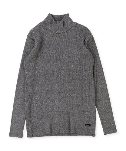 Washable Cotton Turtleneck Knit(LADIES)