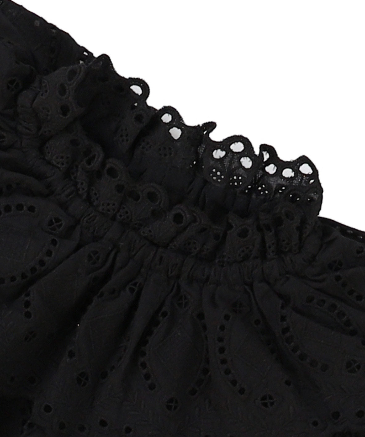 Lacy Smocked Tee