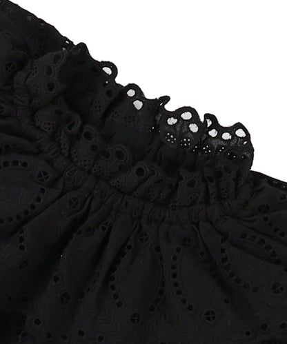 Lacy Smocked Tee