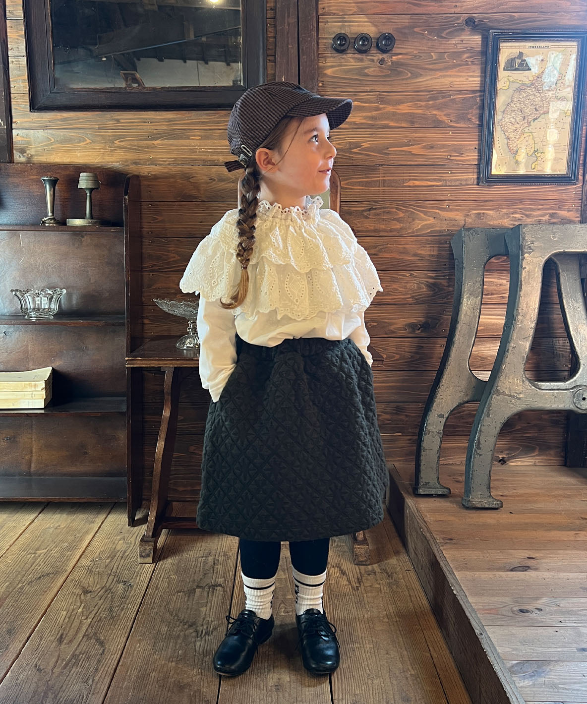 Lacy Smocked Tee