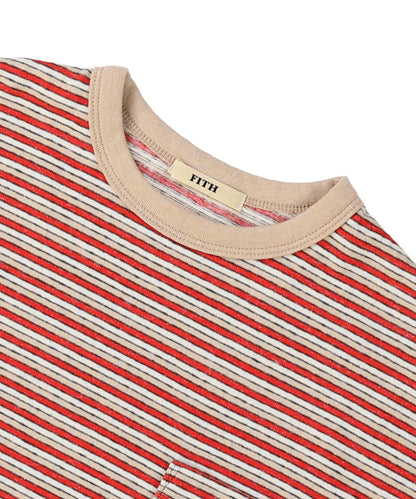 Multi Striped Long Sleeve Tee