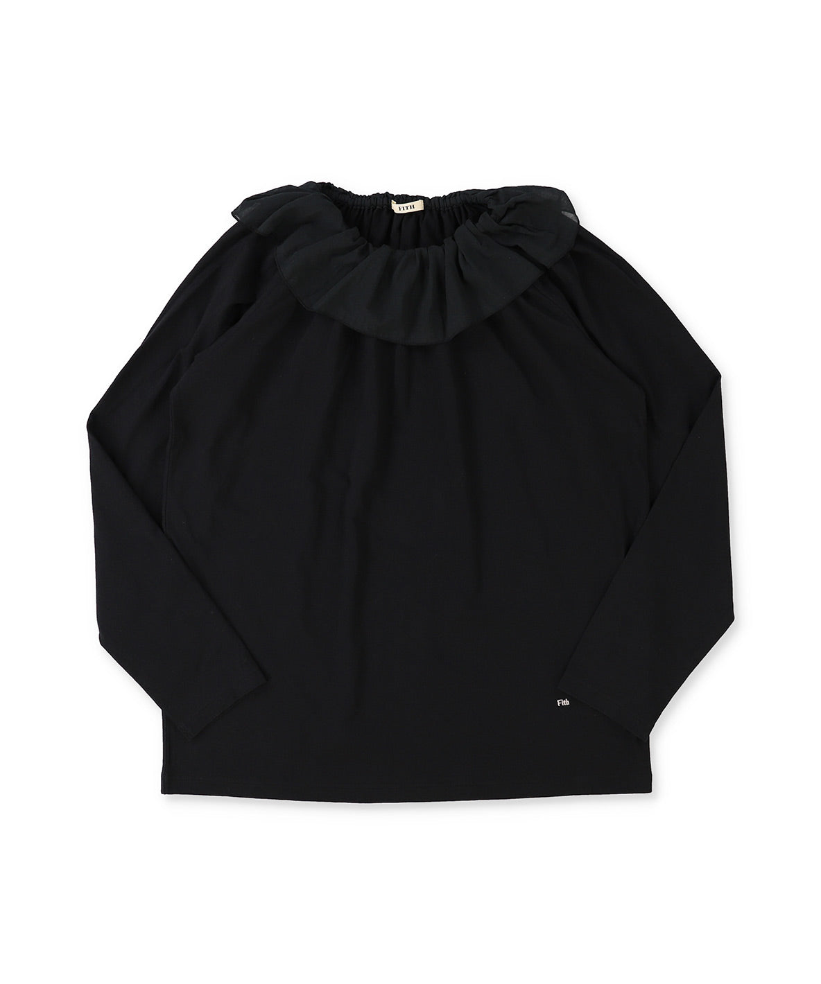 High Gauge Frill Collar Tee(LADIES)