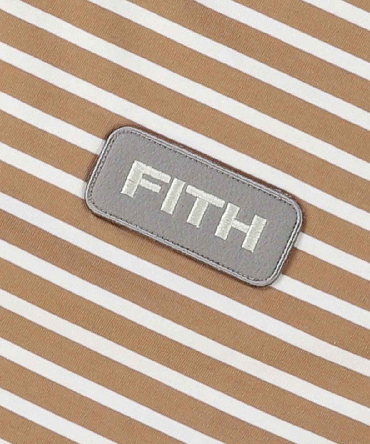 Striped Patch Long Sleeve Tee