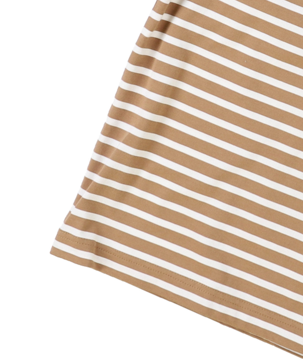 Striped Patch Long Sleeve Tee(LADIES)