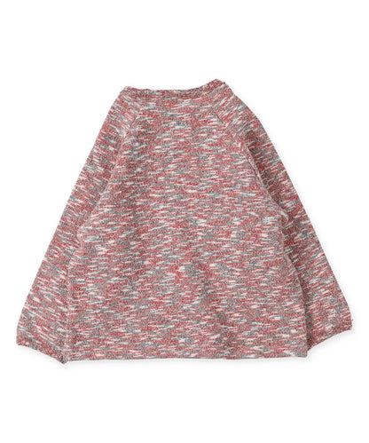Double Cloth Mockneck Tee
