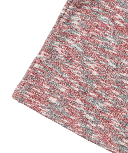 Double Cloth Mockneck Tee