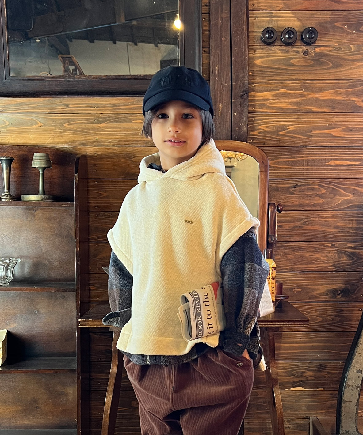 Low Gauge Pile Sweat Vest