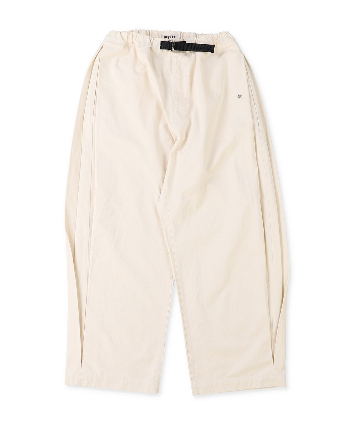 Cotton Twill Side Tuck Pants(LADIES)
