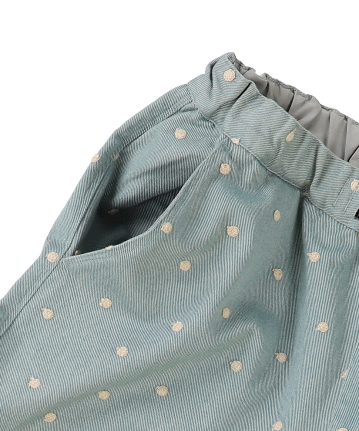 Embroidered Dot Pants(LADIES)